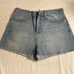 New MadeWell “The Mom Jean Shorts” High Rise